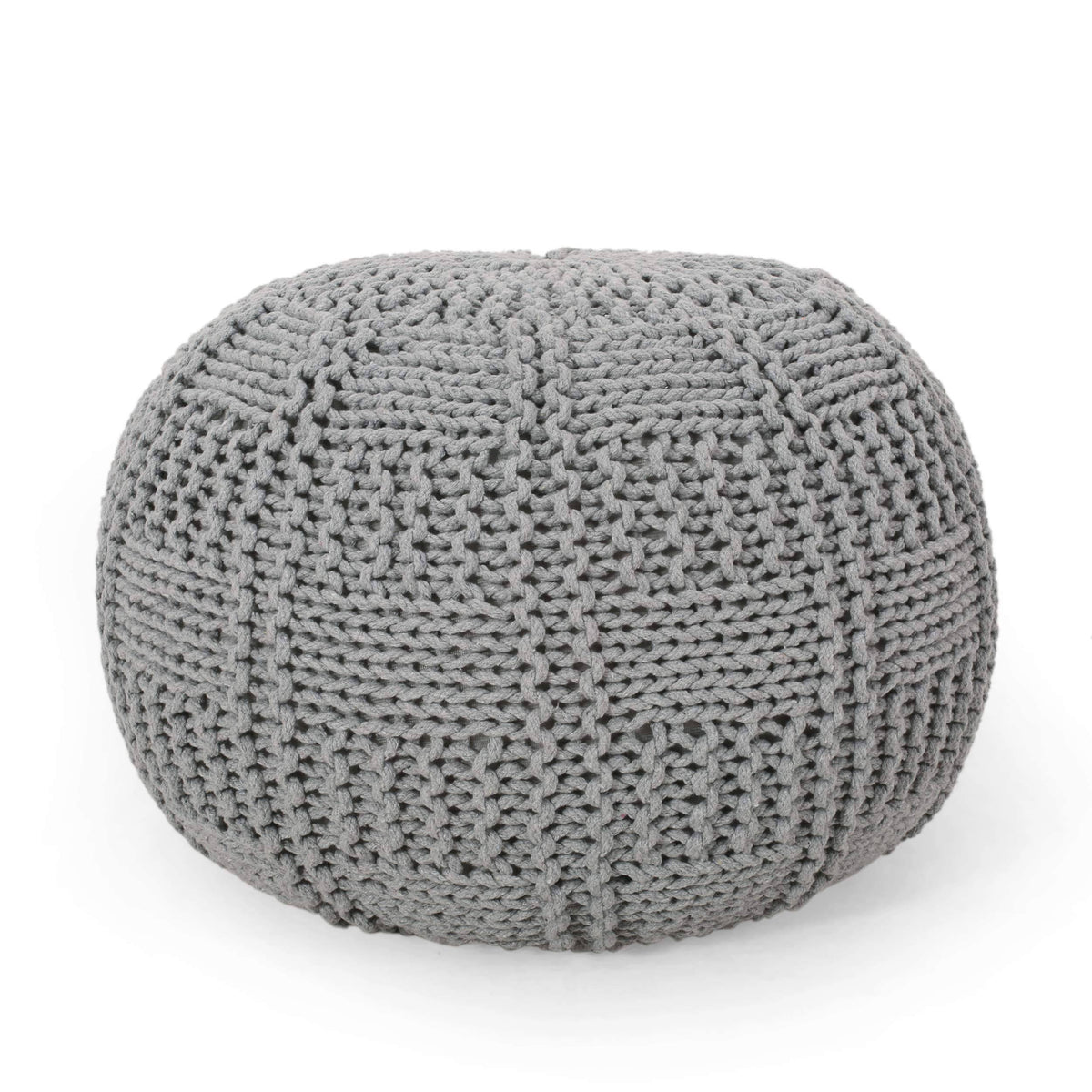 Gray Pouf M804083