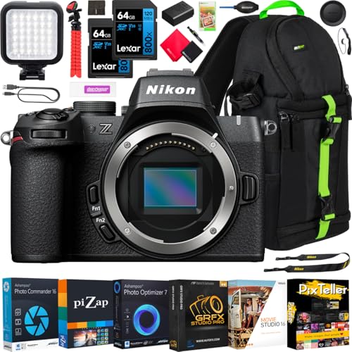 Nikon Z50II Mirrorless Camera 4K DX Body Bundle B8871