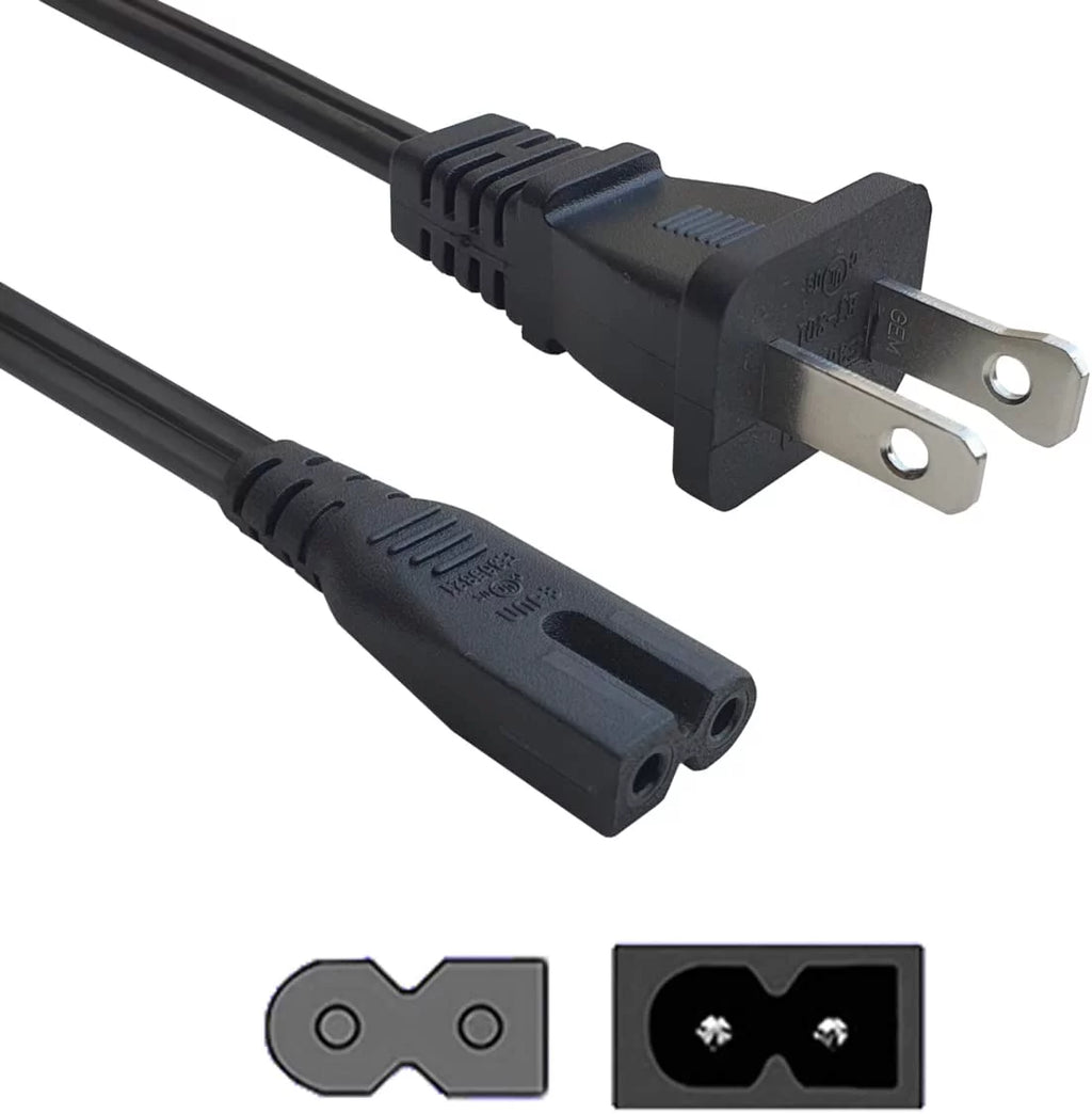 6FT 2 Prong Polarized Power Cord F29466