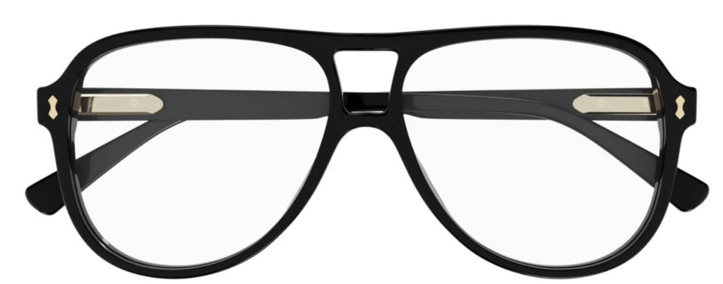 Black 57 mm Men's Eyeglasses N630