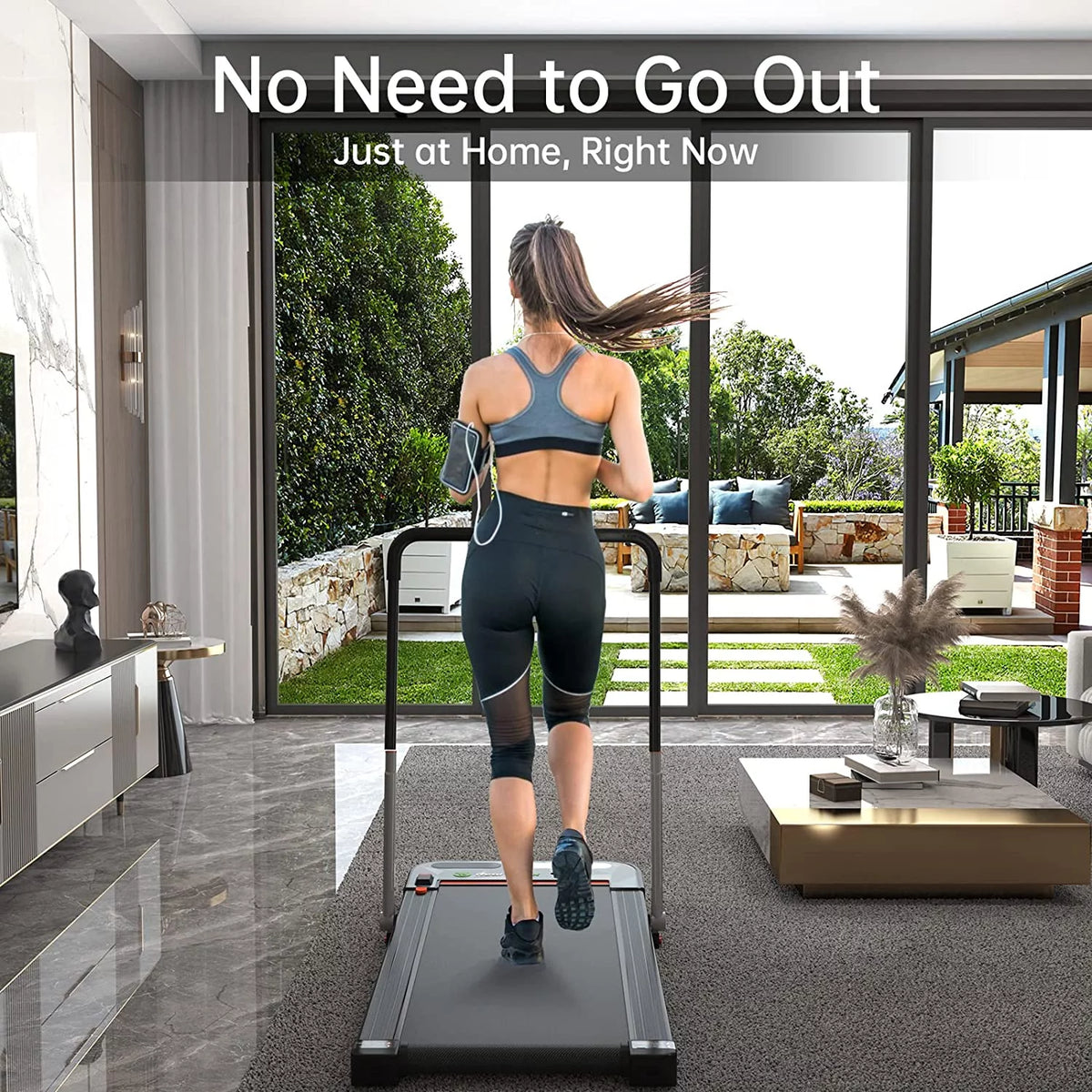 2 in 1 Folding Treadmill C648