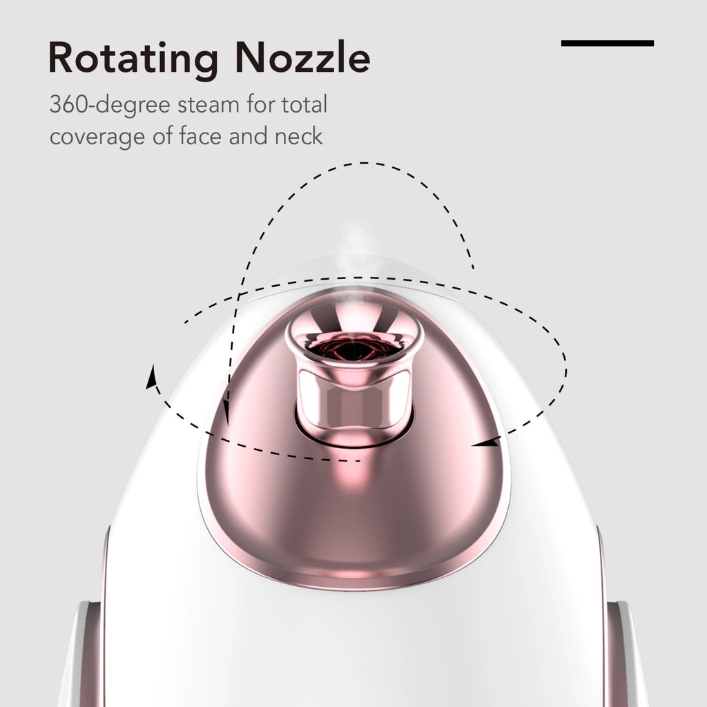 Hot & Cool Nano Ionic Facial Steamer with Aromatherapy I5194