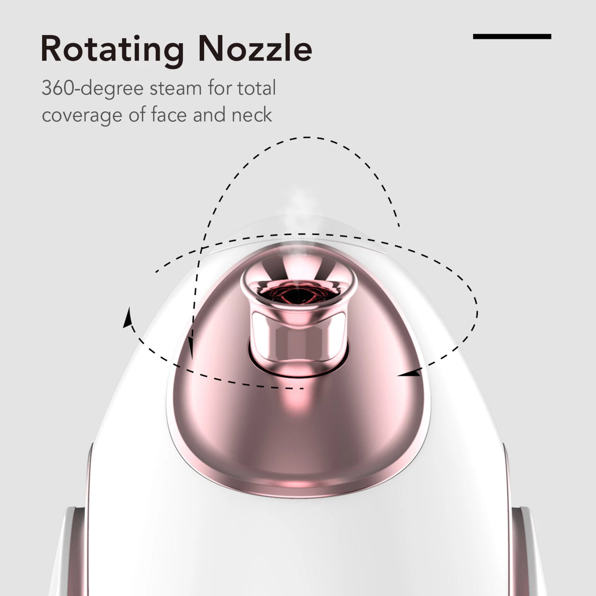 Hot & Cool Nano Ionic Facial Steamer with Aromatherapy I5194