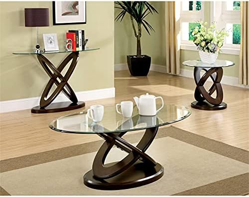 Dark Walnut Wood Console Table K46622
