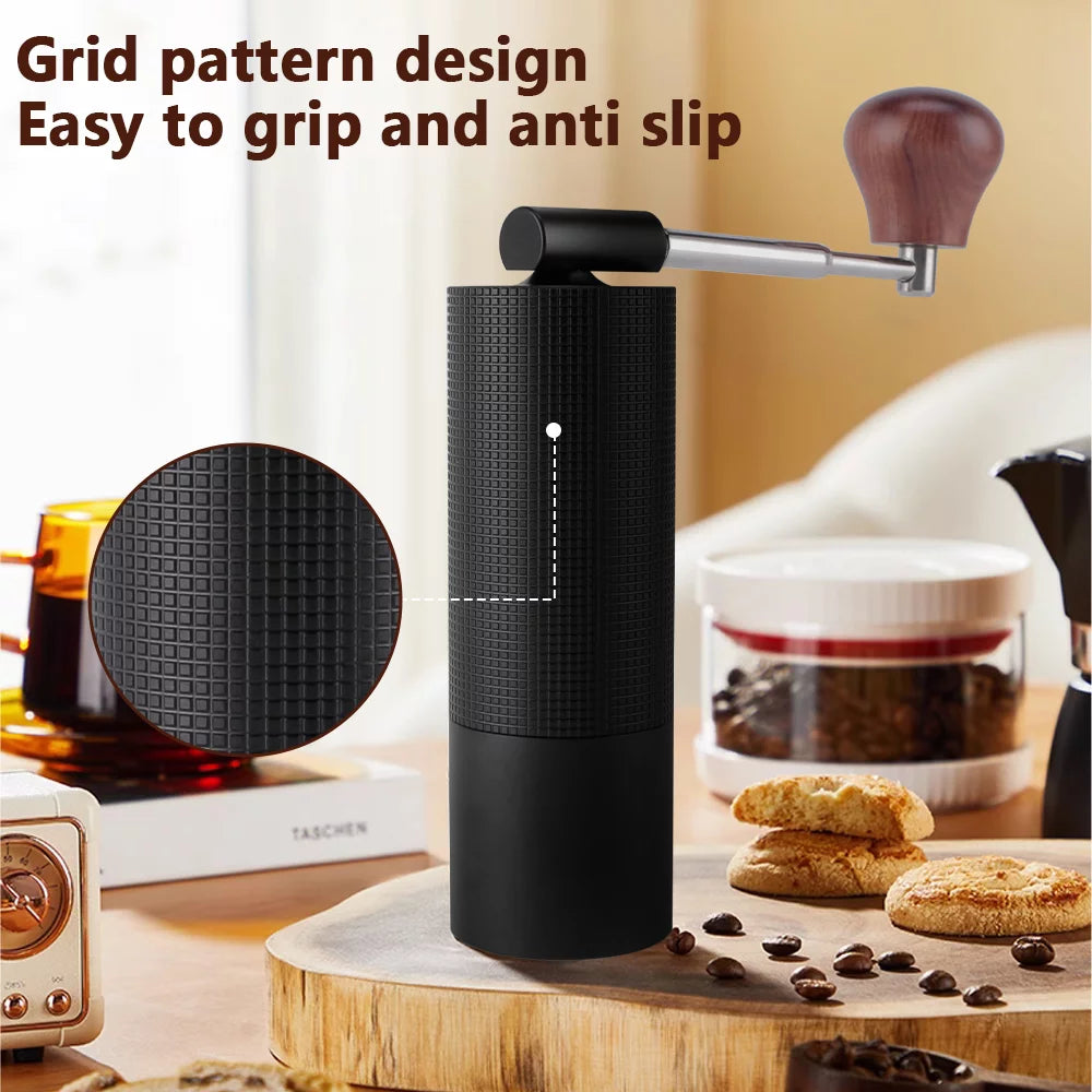 Portable Stainless Steel Burr Coffee Grinder D7265