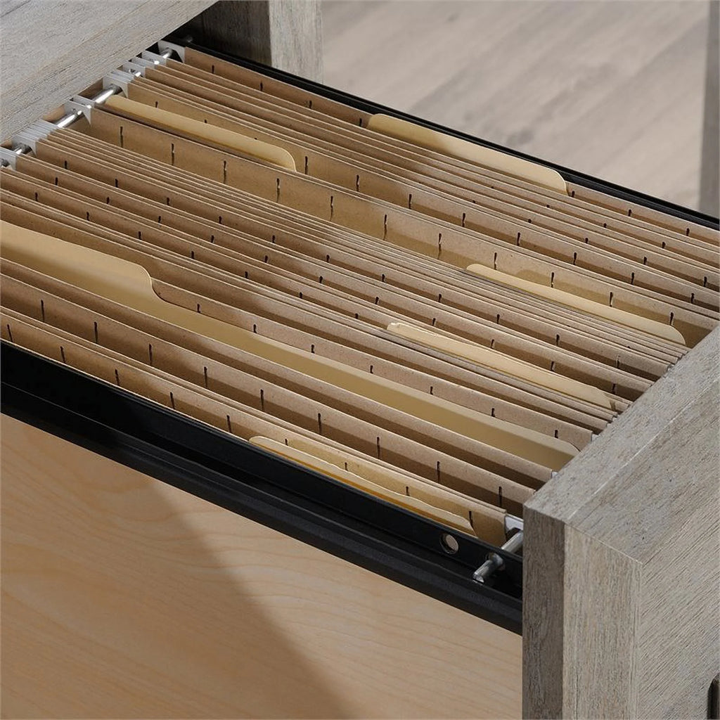 Engineered Wood Writing Desk in Mystic Oak B179616