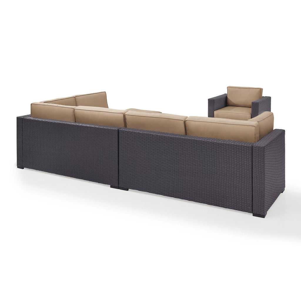 7 Person Outdoor Wicker Seating Set V8902