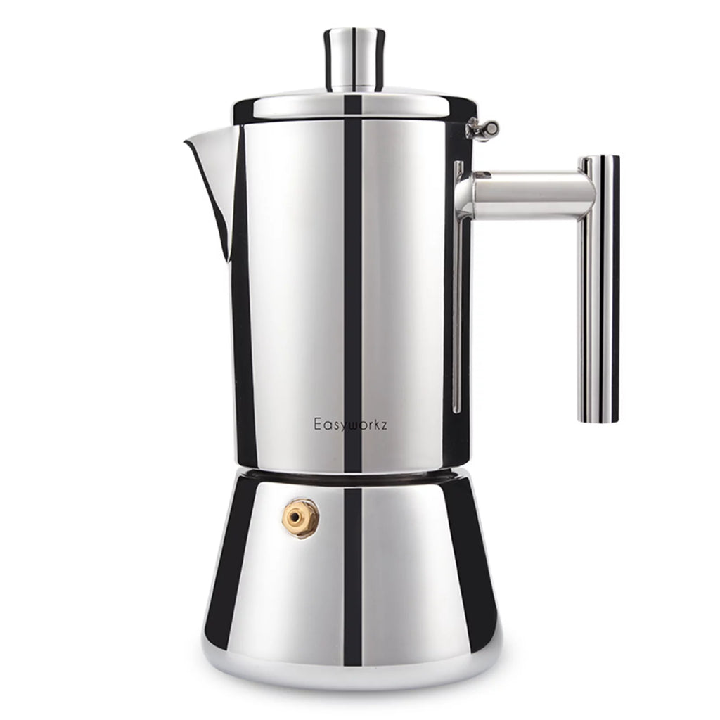 12 Cup Stainless Steel Stovetop Espresso Maker Q384895