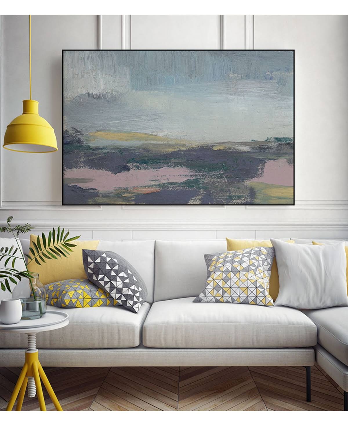 32x22 x 24x22 Framed Canvas E62388