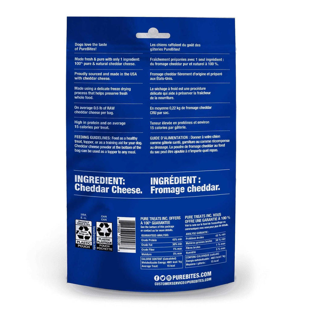 Cheddar Cheese Freeze Dried Dog Treats B68123