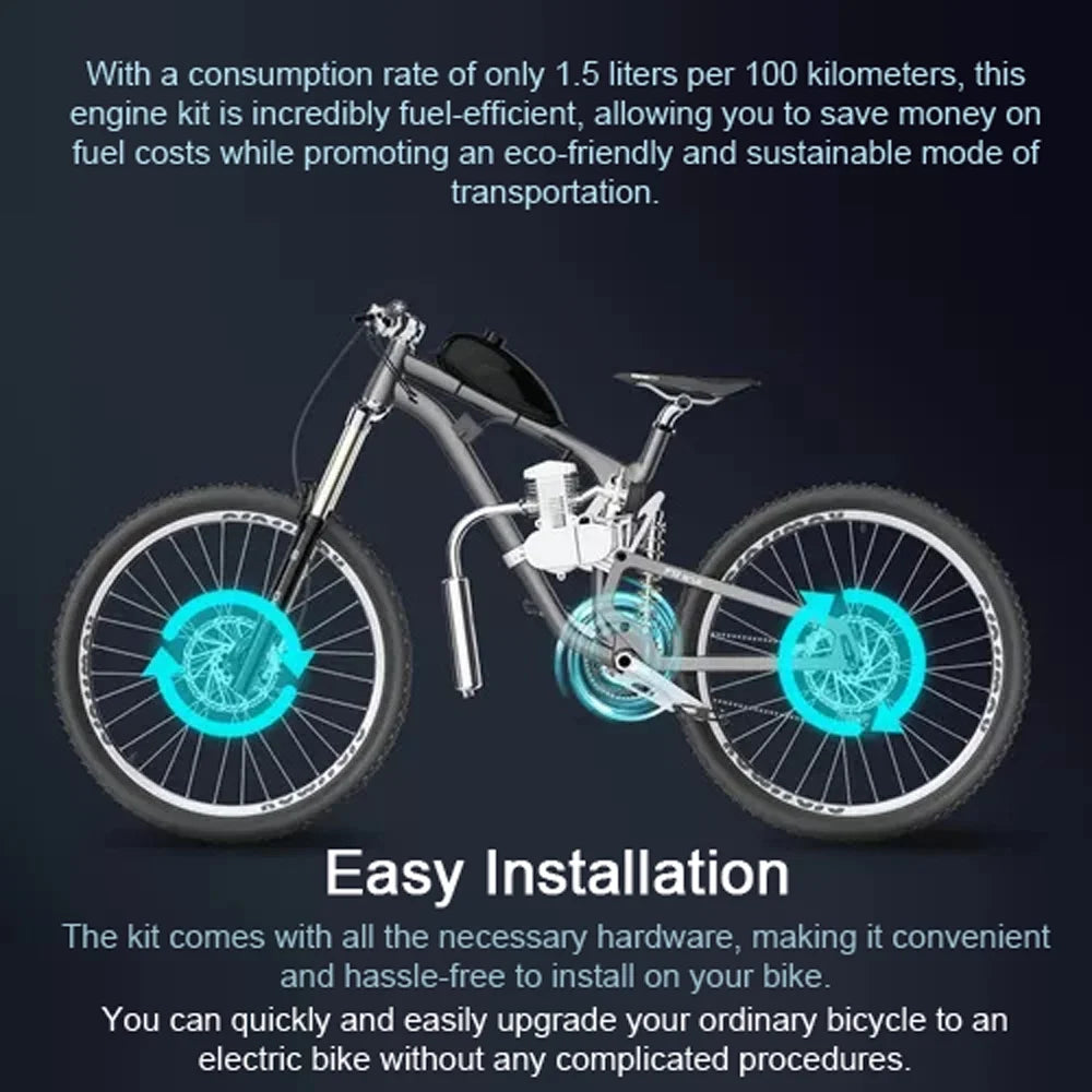 Wheeled Motorized Bike Conversion Kit 26/28 Inch O645