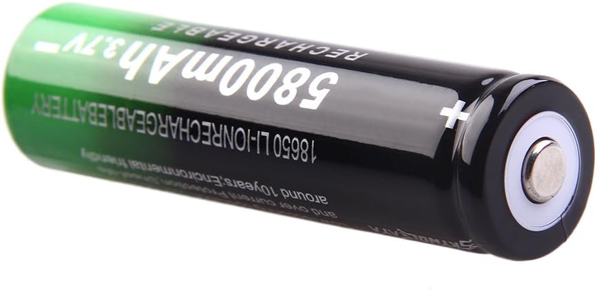 50 Pack 18650 Rechargeable 5800mAh 20A 3.7V Button Top Li-ion Batteries C934516
