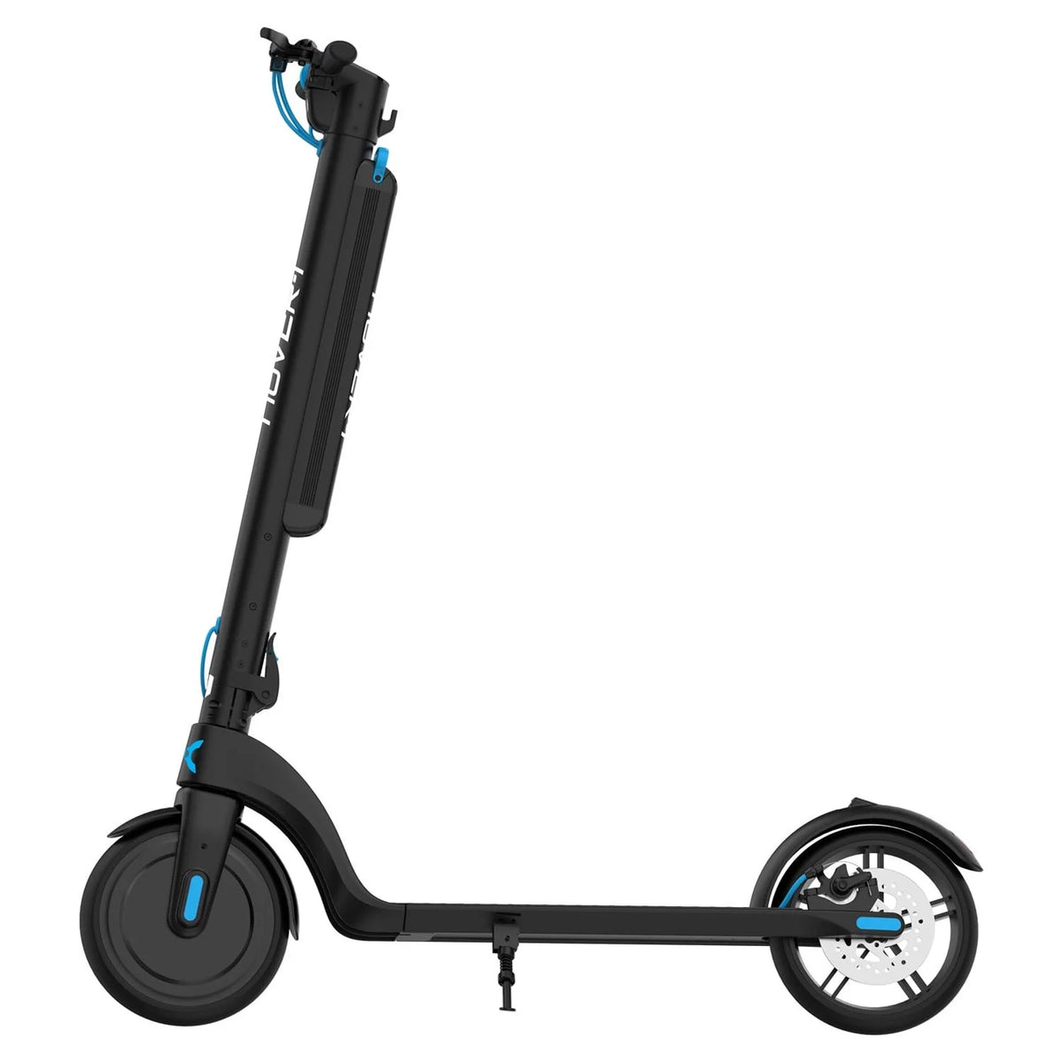 Electric Scooter with LED Headlights, 15 MPH Max Speed, 220 lbs Max Weight, Black X10592