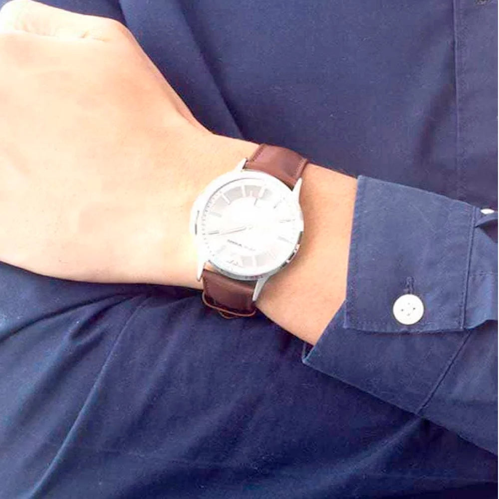 Black Dial Stainless Steel Men's Watch K5422