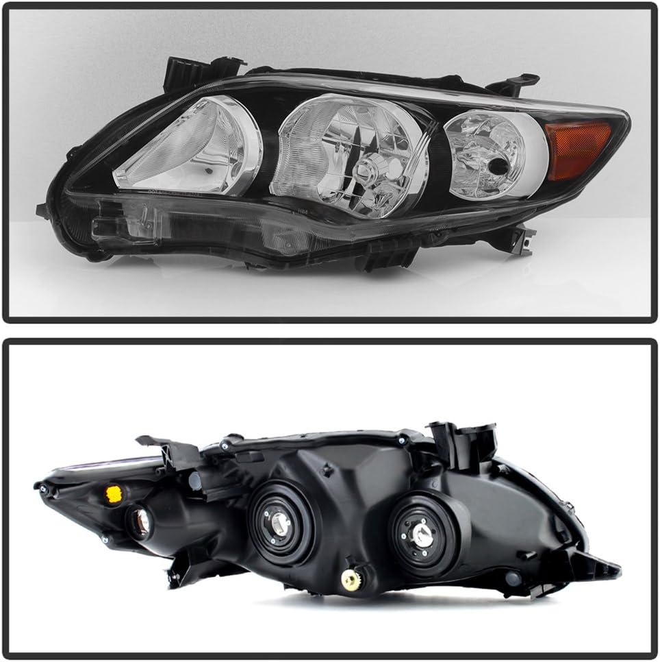 Black Headlights for Toyota Corolla A1099