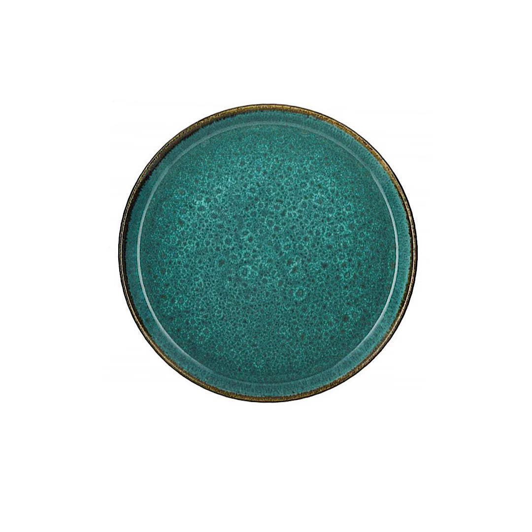 Stoneware Gastro Plate 21cm Green C3976