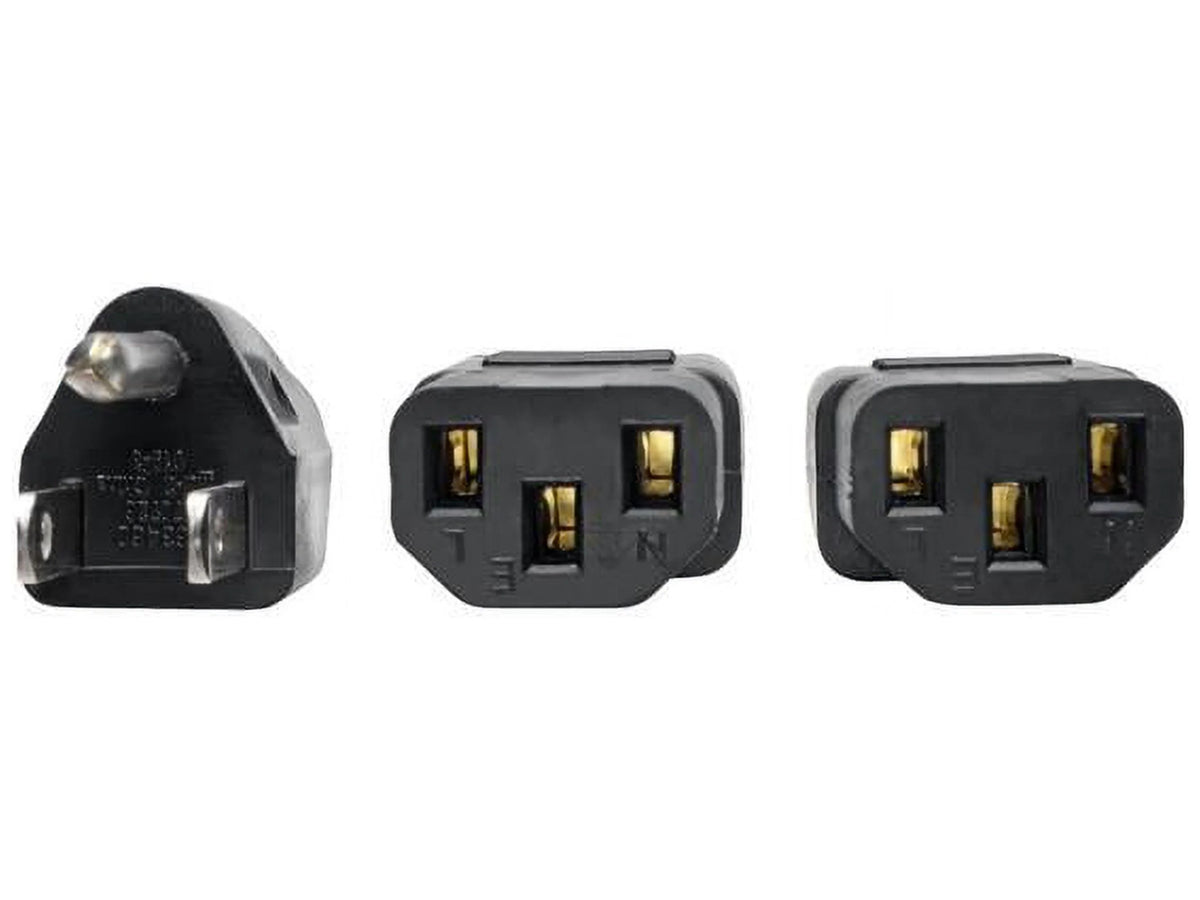 Universal Power Extension Cord Y Splitter Cable 6-ft. R779882