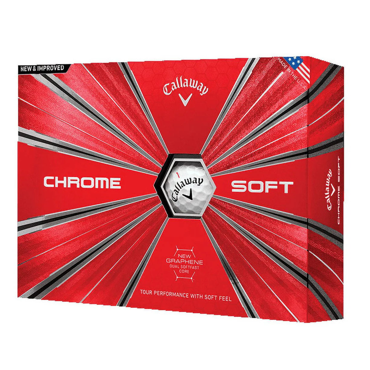 12 Pack White Golf Balls V96227