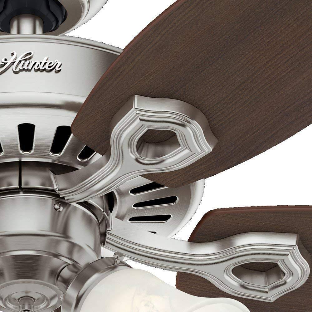 Brushed Nickel 42-Inch Ceiling Fan with Five Blades U124387