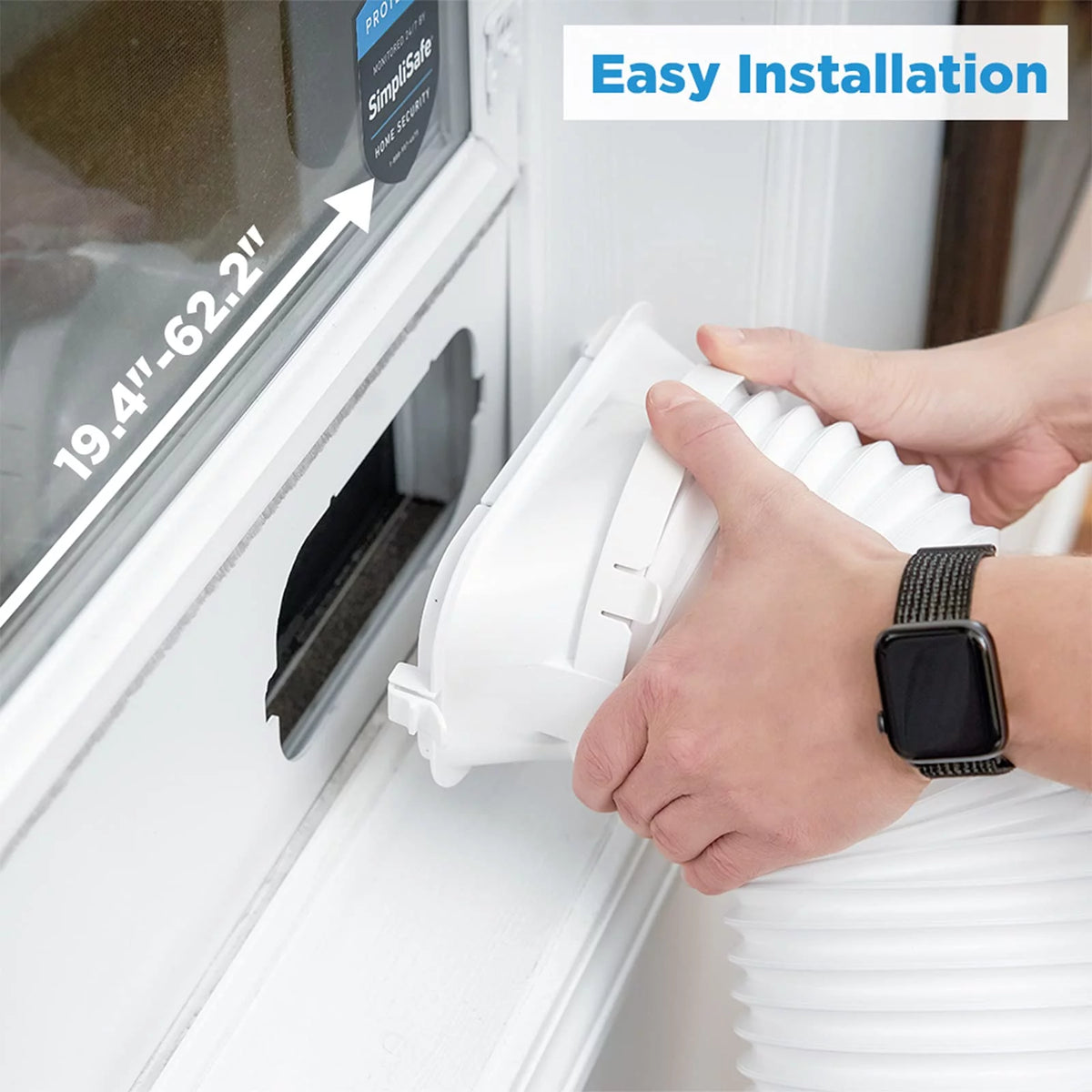 8,000 BTU Portable Air Conditioner with Remote Control & Window Kit W431