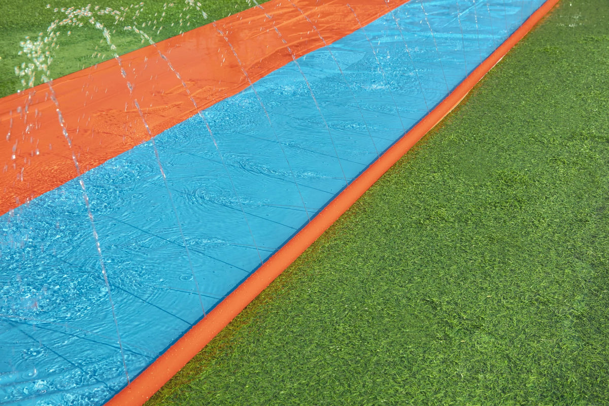 16ft Inflatable Double Lane Water Slide H807