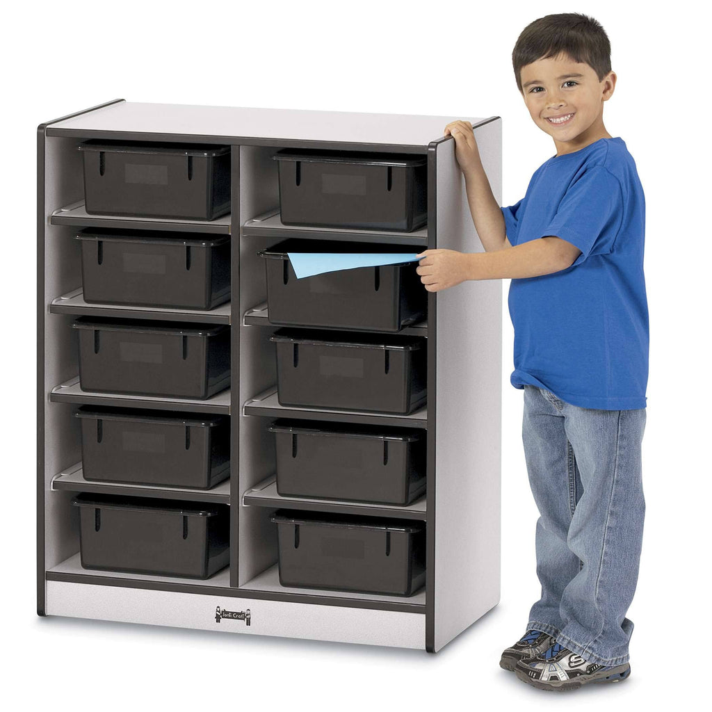 Blue 10 Tub Mobile Storage K54801