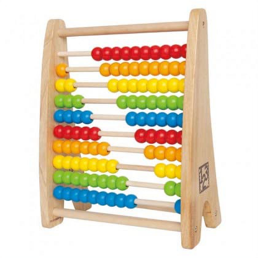 Rainbow Wooden Counting Bead Abacus K372