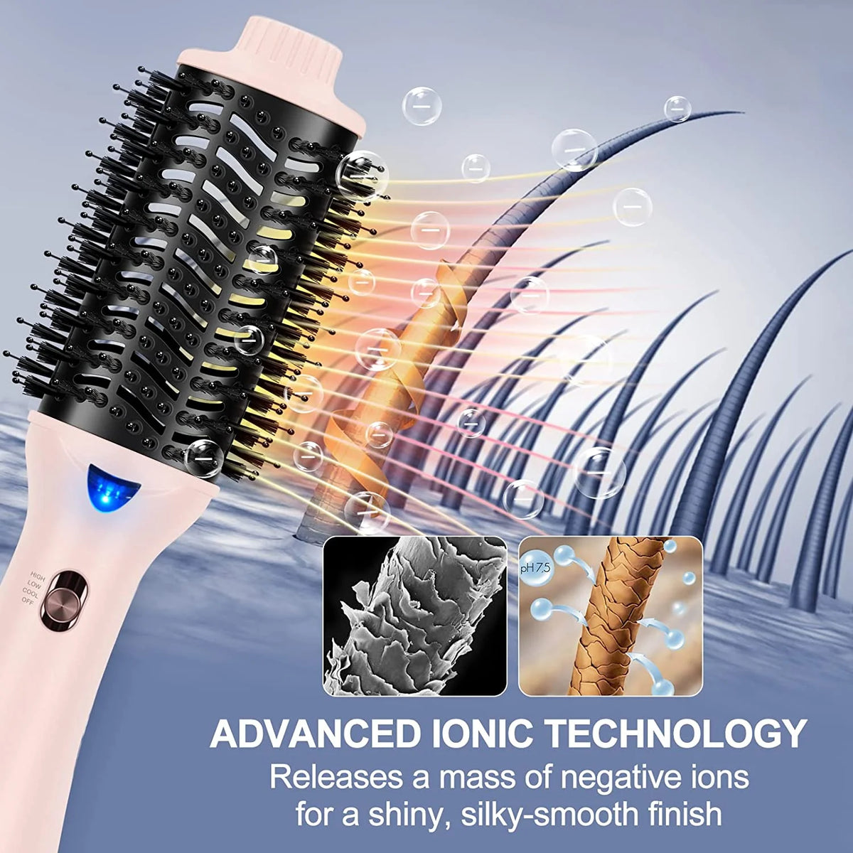 Pink Hot Air Brush O881