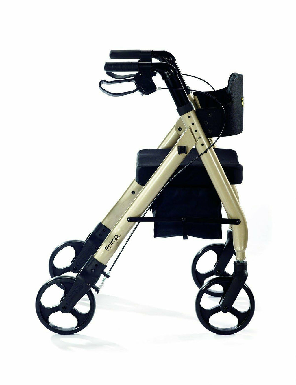16x22 Wide Rollator Walker with Orthopedic Seat L30006