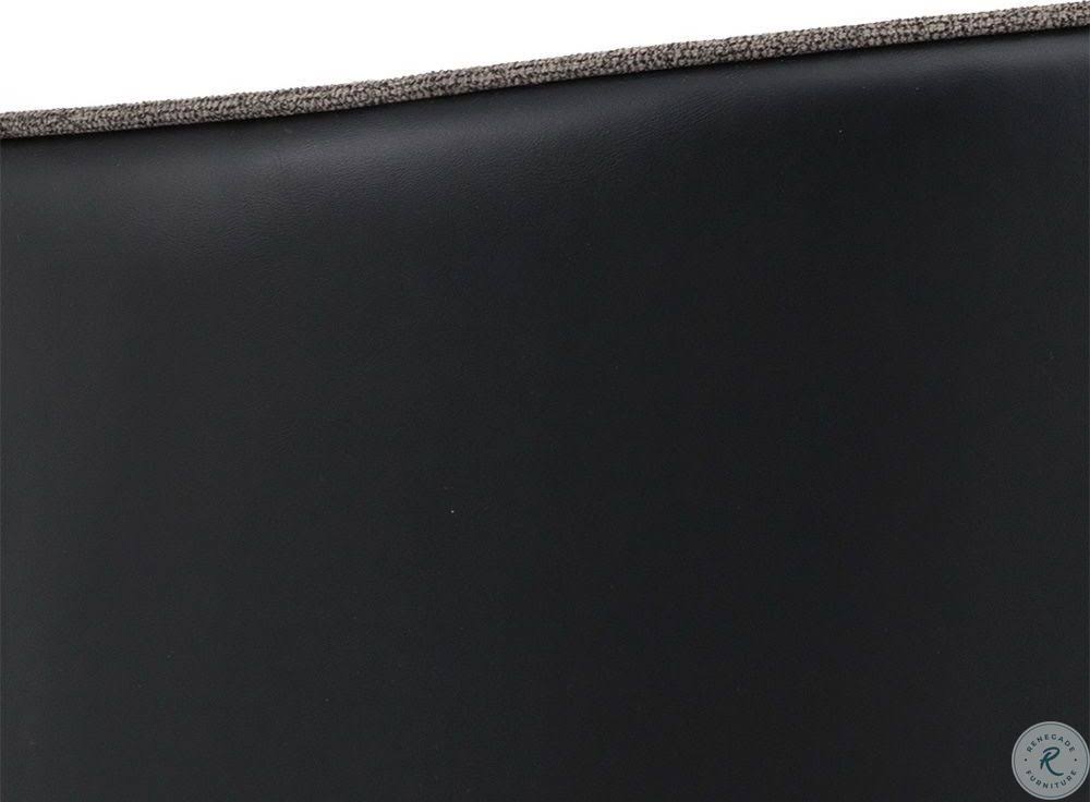 Sparrow Grey / Napa Black Dining Armchair A55079