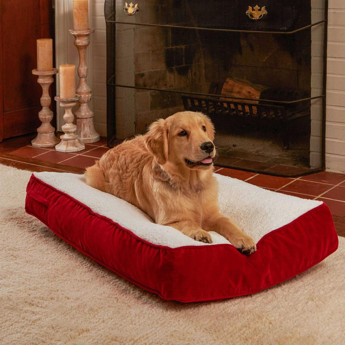 Rectangle Dog Bed with Removable Cover N2925