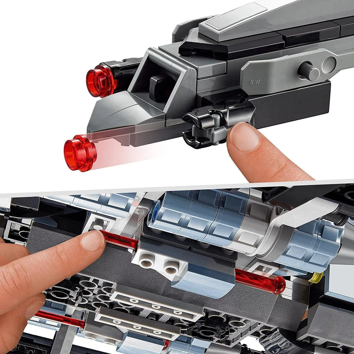 Star Wars Attack Shuttle Building Toy Set with 5 Clones Minifigures F785134