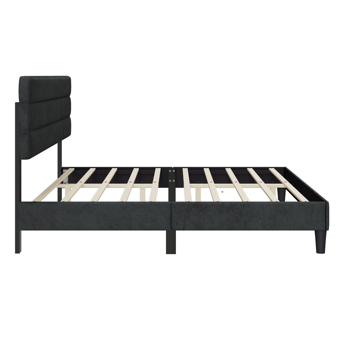 King Size Dark Gray Bed Frame K56176