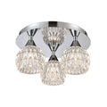 Polished Chrome 3-Light Semi Flush Mount G163329