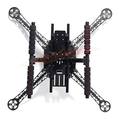 Quadcopter Fuselage Frame Kit PCB Version with Carbon Fiber Landing Gear Skid S8966