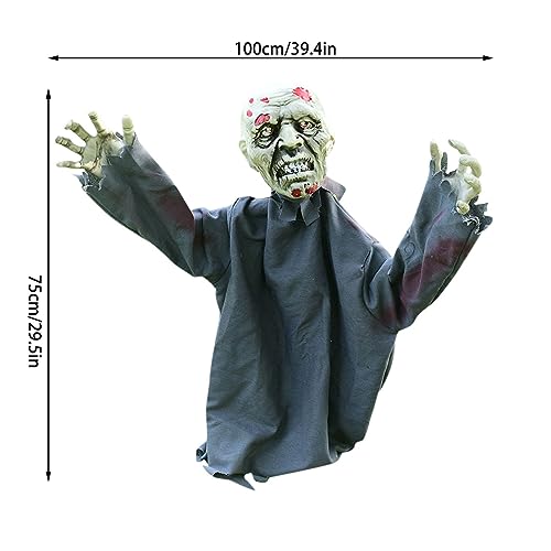 Animated Halloween Decoration 23inch Beige J912472