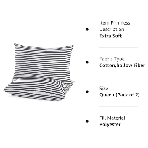 King Size Down Alternative Microfiber Pillows 2 Pack B89500