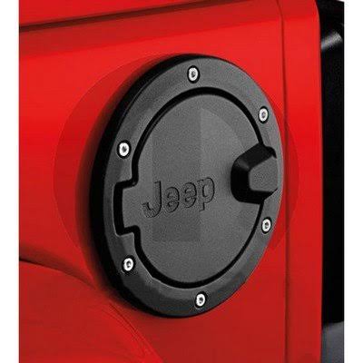 Black Fuel Filler Door P362